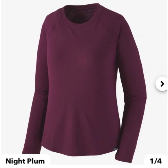 Patagonia Calipene Plum Long Sleeve Top - Picture 2 of 5